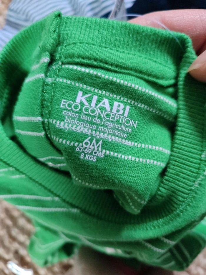 T-shirt manches longues garçon 6 mois - photo numéro 3