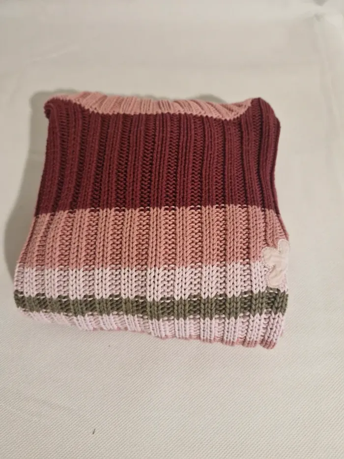 Pull col roulé rayé 6 ans 114 cm Sucre d’Orge - photo numéro 5