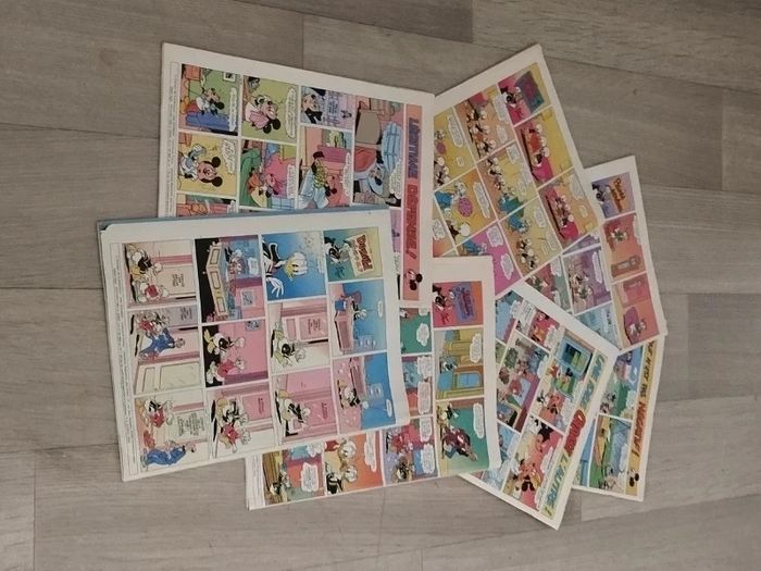 Lot Vintage 7 magazines Journal de Mickey année 1983 L059  7595020317 - photo numéro 5