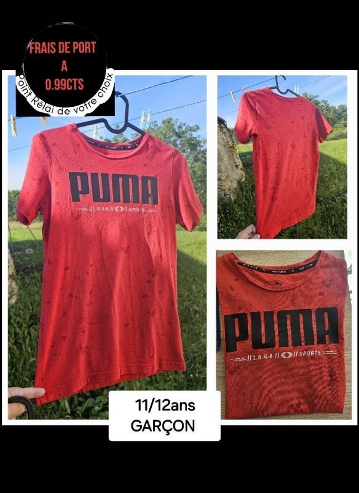 Tee-shirt PUMA GARÇON 11/12ans