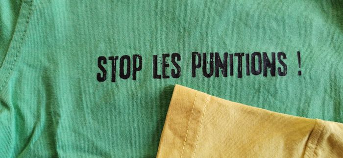 Lot 2 t-shirts manches courtes jaune vert Grain de blé 3 mois - photo numéro 4