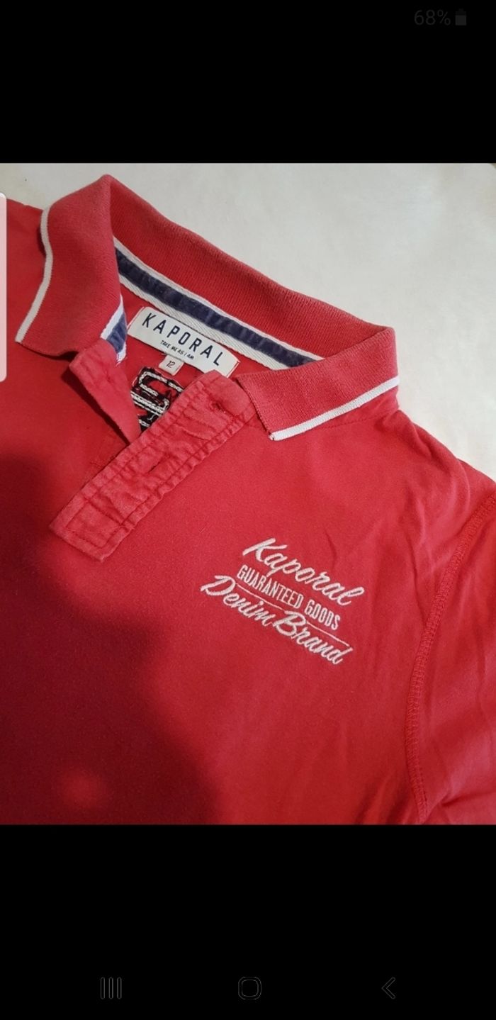 Polo garçon taille 12 ans - photo numéro 2