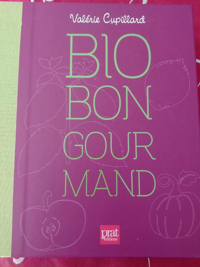 Livre bio bon gourmand de valerie cupillard