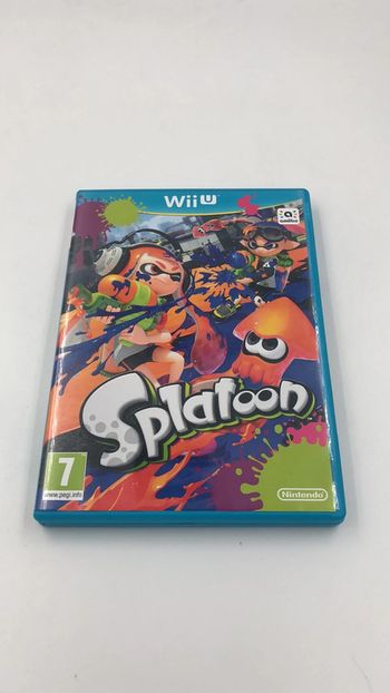 Jeu vidéo Splatoon sur console Nintendo Wii U