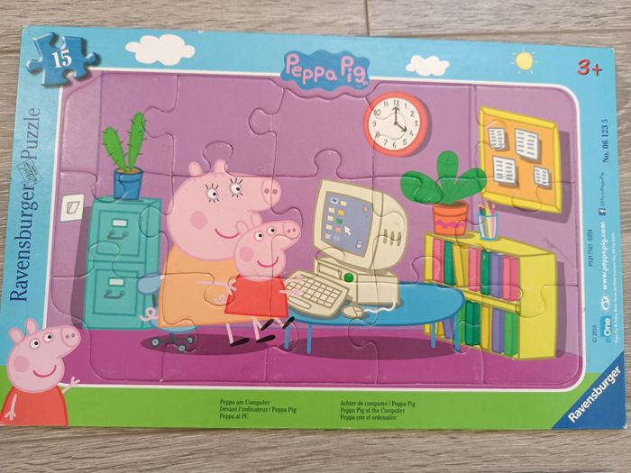 Lot de 2 puzzles ravensburger 3+ - photo numéro 3
