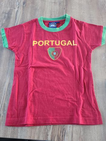 T-shirt foot Portugal