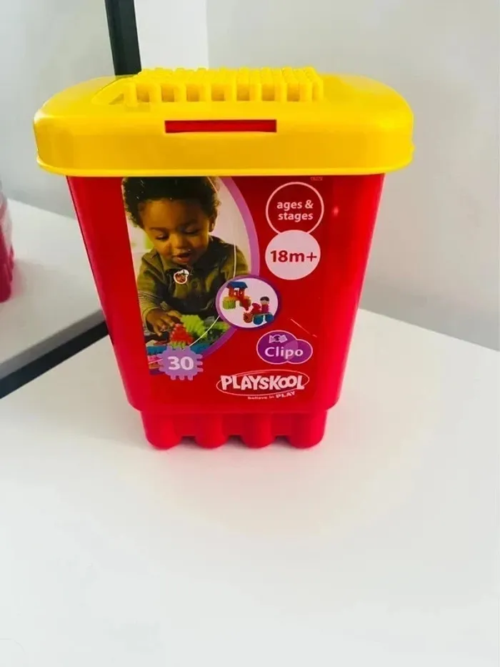 Jeu de construction clipo playskool