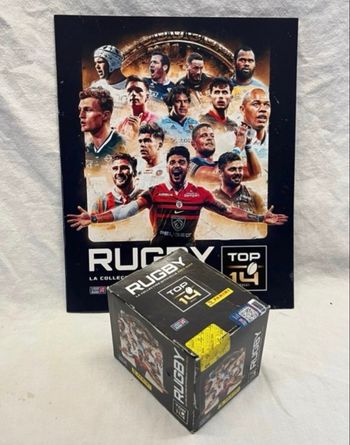 Kit panini Rugby Top 14 2023/2024 + box 2024/2025