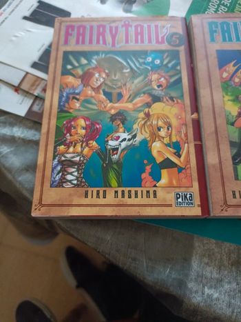 Manga fairy tail n°4 et 5