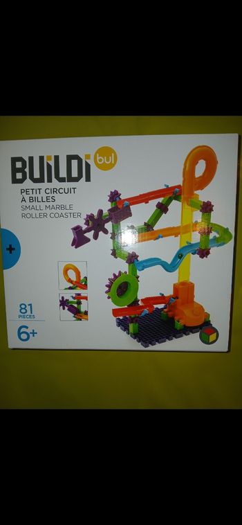 Jouet buildibul petit circuit a billes 6 ans