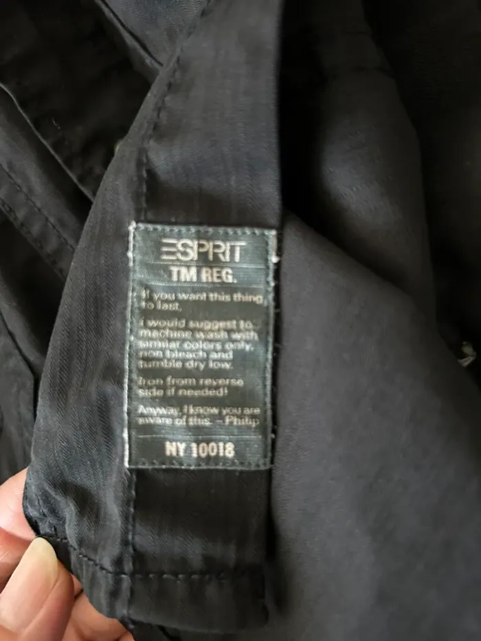 Chemise manche longue Esprit - photo numéro 8