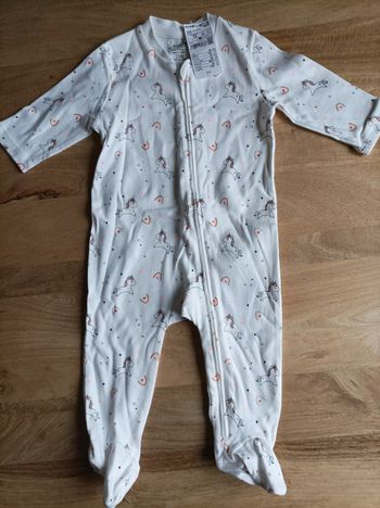 Pyjama 12 mois coton neuf