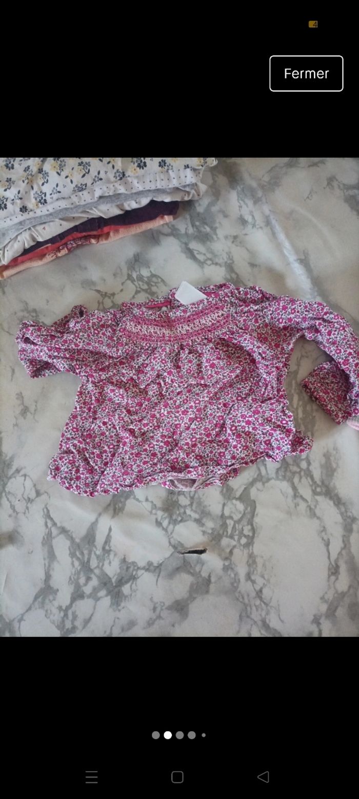 Lot haut manche longue