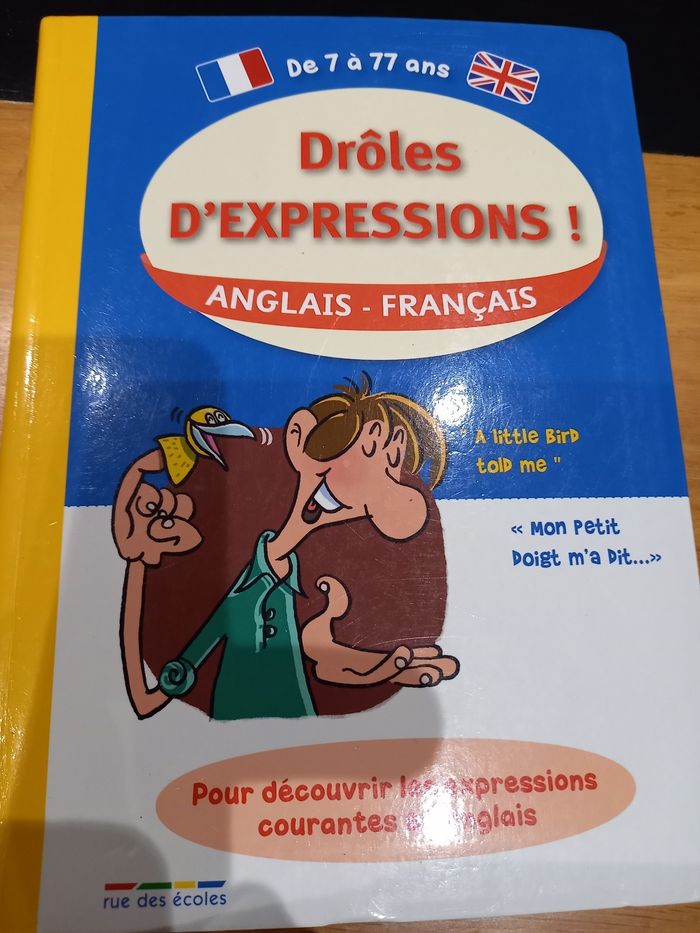 Drôles d'expressions anglais français