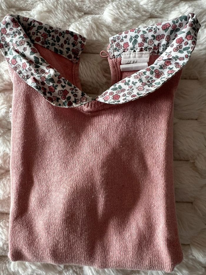 Pull chemise H&M 12M/80cm - photo numéro 2