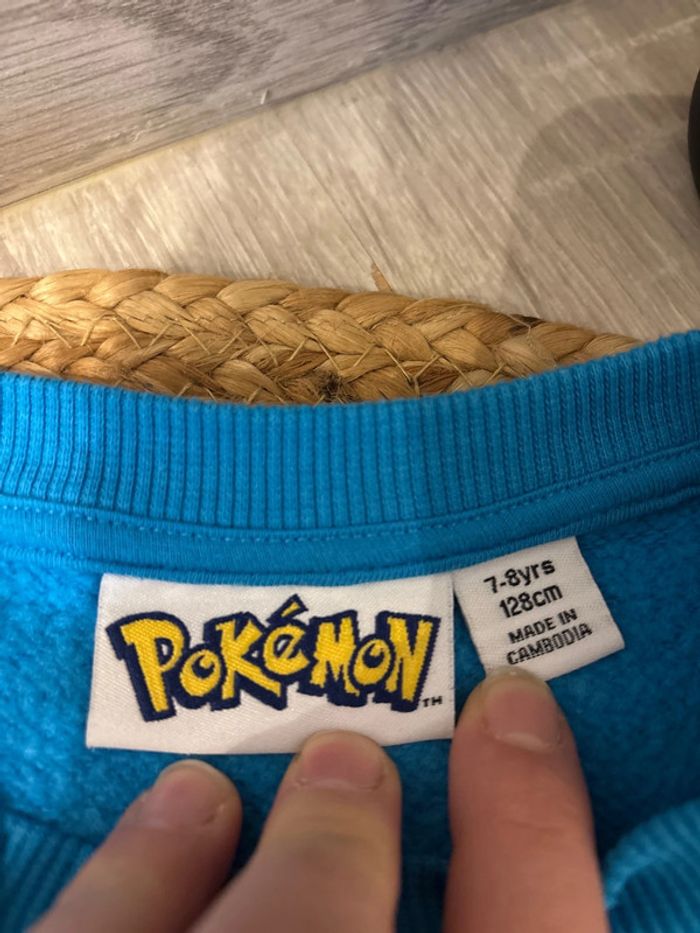 Pull Pokémon taille 7-8ans - photo numéro 5