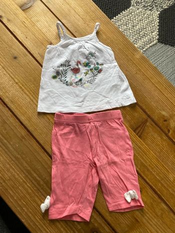 Ensemble haut bretelle leggings