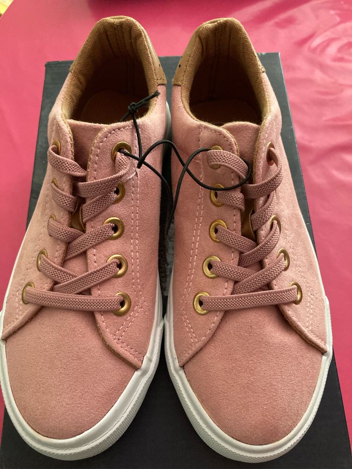 Paire de baskets rose