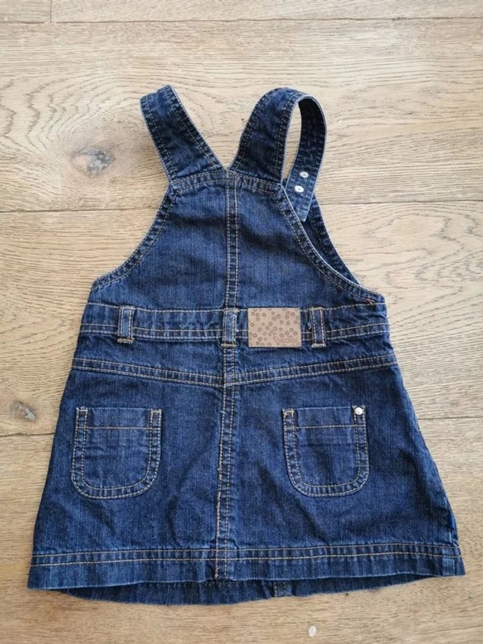 Salopette jupe jean obaibi 6m - photo numéro 3