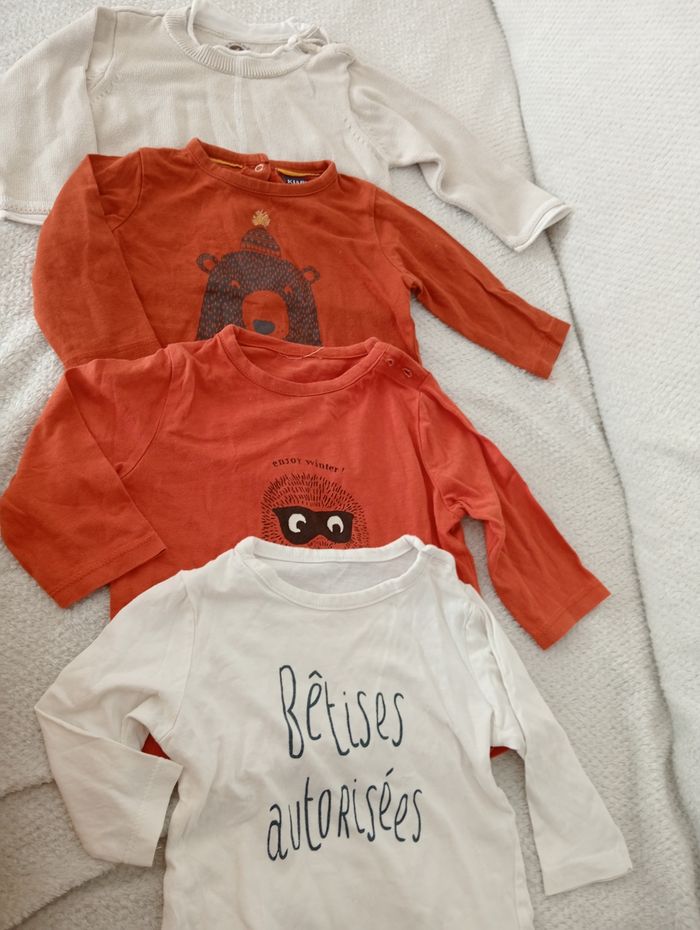 Lot de 3 sweats 6mois - photo numéro 2