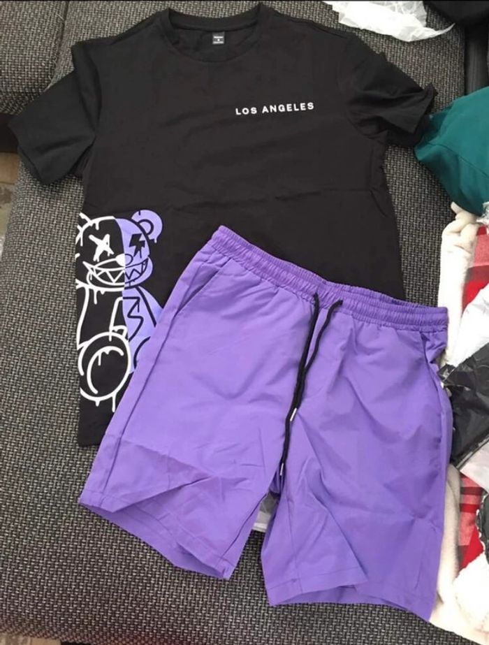 Ensemble Noir et Violet (Été)