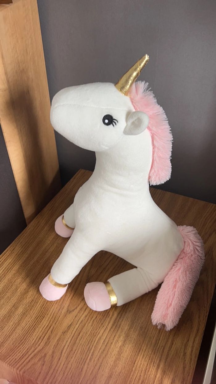 Peluche licorne Atmosphera kids - photo numéro 2