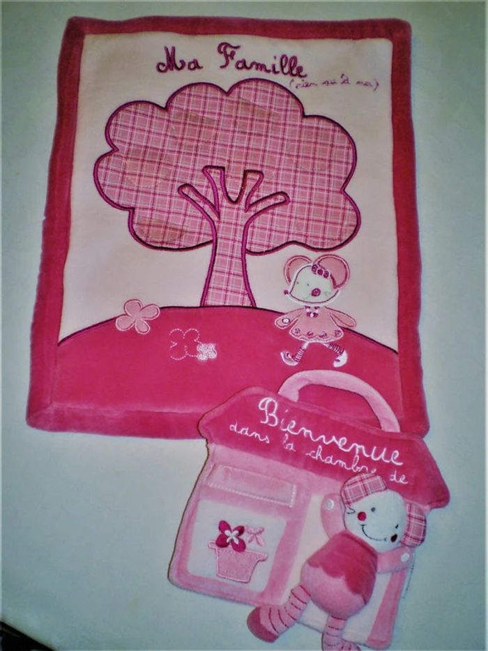 Ensemble décoration chambre fille - cadeau