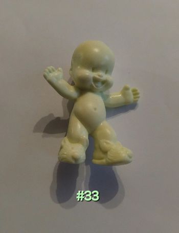 👶 Babies - Figurine Vintage #33 - Vert pomme