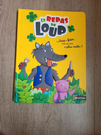 Livre animé le repas du loup