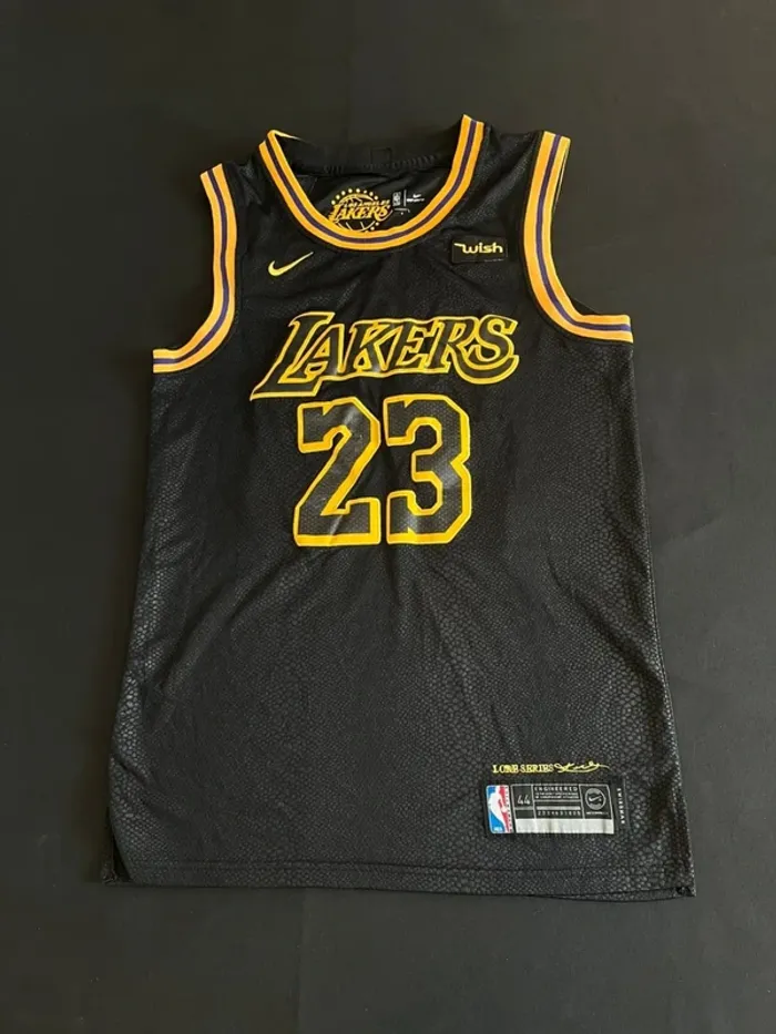 Maillot Lakers Numéro 23 Lebron James Swingman
