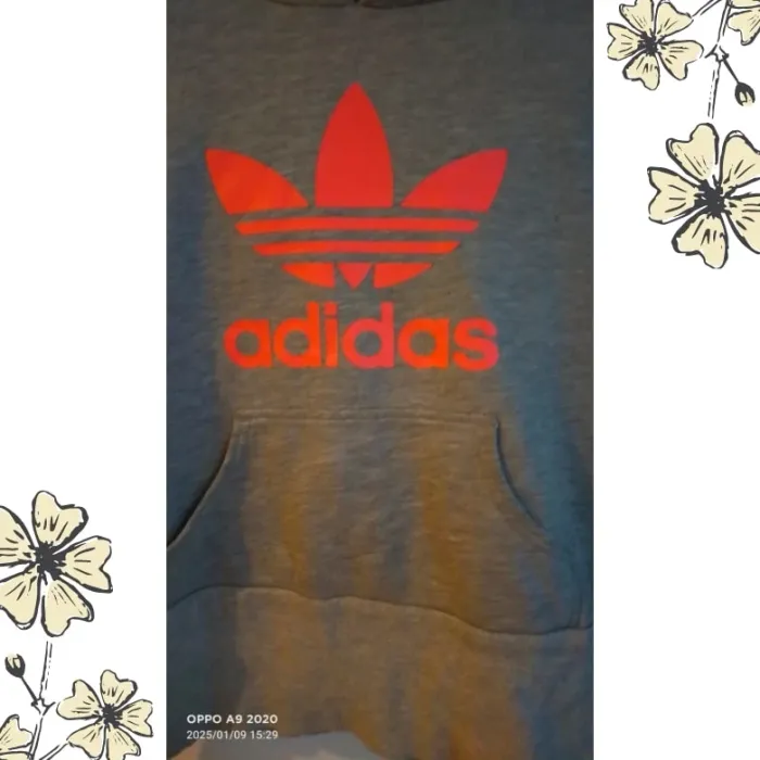 Sweat à capuche femme gris adidas 38 - photo numéro 2