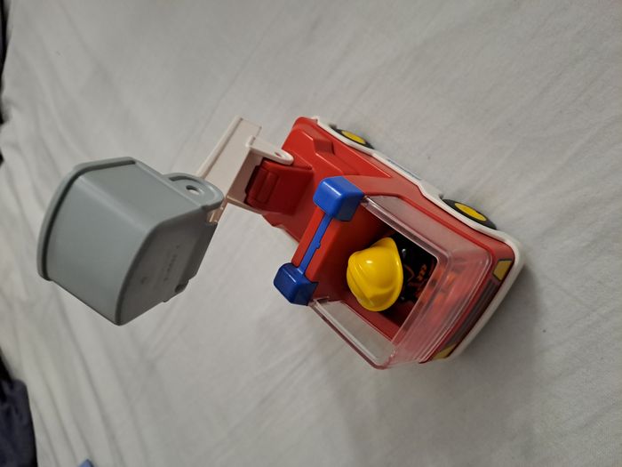 Camion de Pompier avec échelle pivotante Playmobil 123
