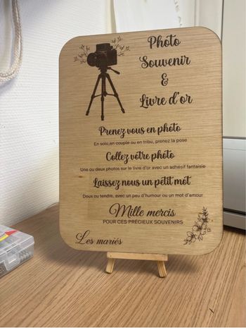 Pancarte mariage 