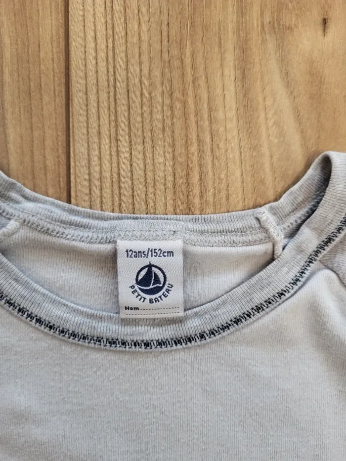 Maillot de corps Petit Bateau 12 ans - photo numéro 2