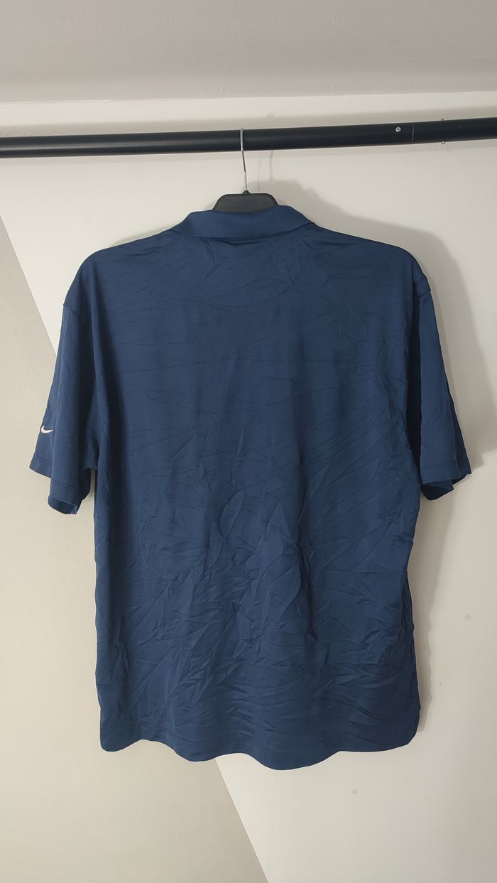 Vêtement vintage de marque Polo bleu Nike Nikegolf Dri-fit L #D84 - photo numéro 10