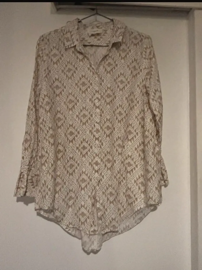 Chemise School Ray à motifs ethniques – Taille 36 (S) 🤍