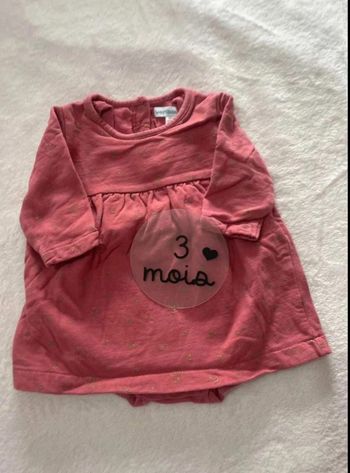 Robe  body  intégré  3 mois