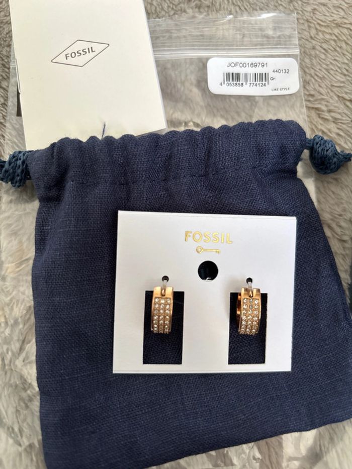 Boucles d’oreilles Fossil - photo numéro 2
