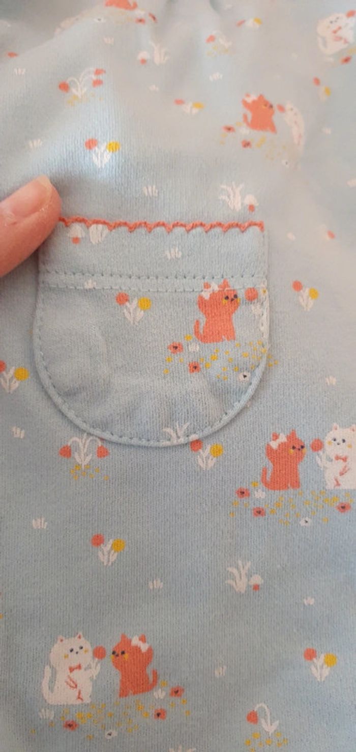 Pyjama en jersey Sergent Major taille 6 mois - photo numéro 2