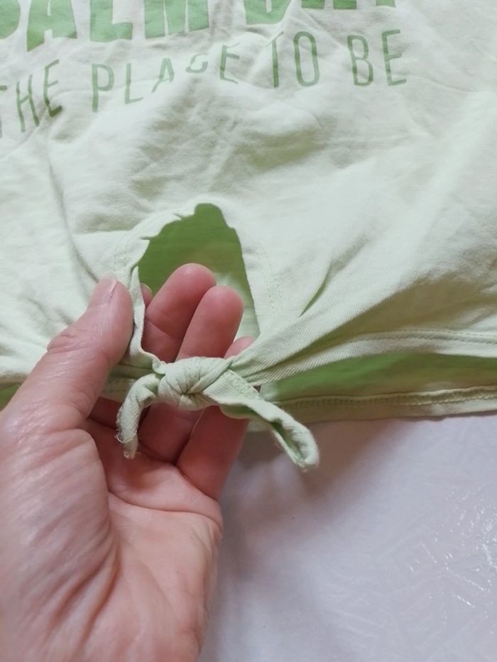 Débardeur fille vert Gémo - photo numéro 3
