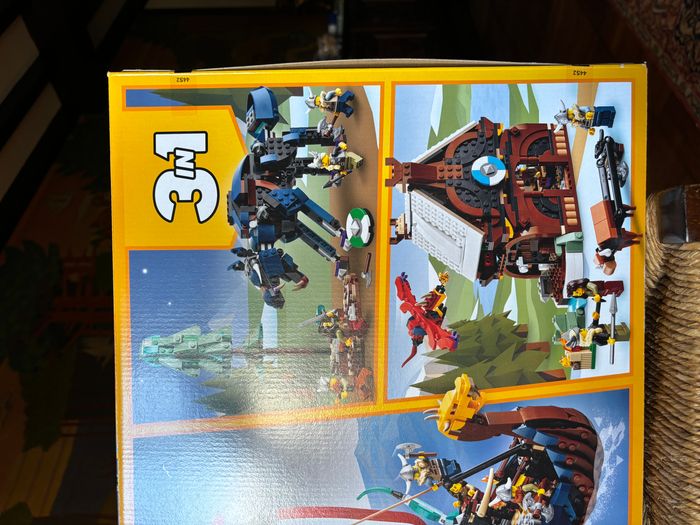 LEGO 31132 Le bateau viking et le serpent de Midgard - photo numéro 6