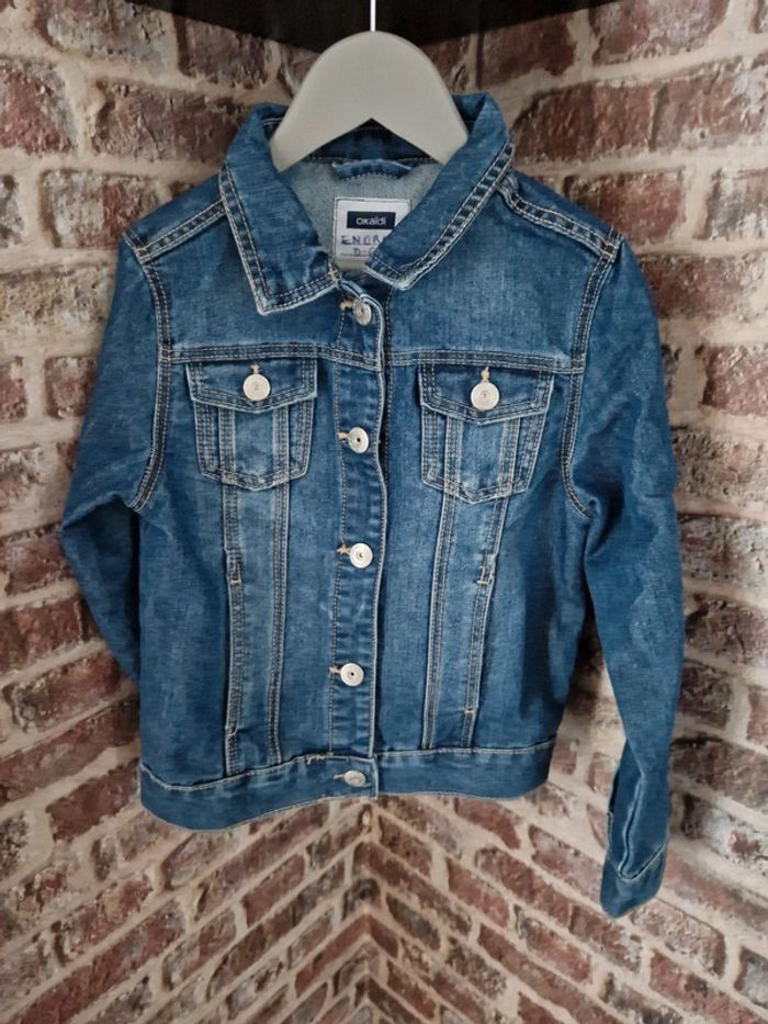 Veste jean fille Okaïdi - Taille 8 ans - photo numéro 2