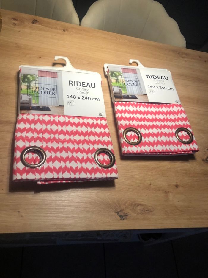 Lot paire de rideaux neufs - photo numéro 5