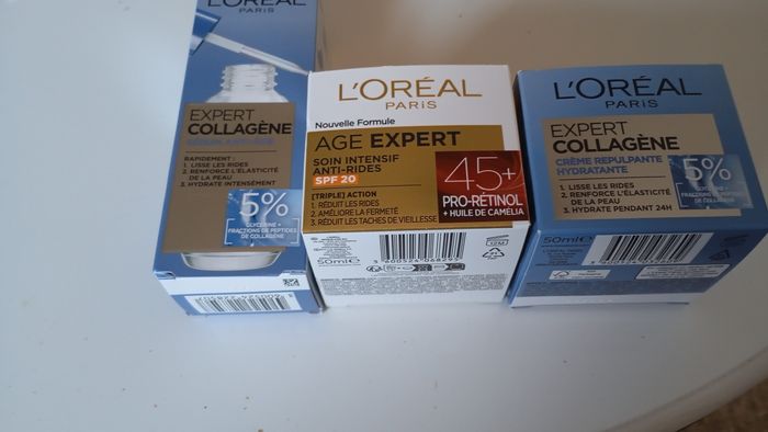 lot de creme l'oreal paris