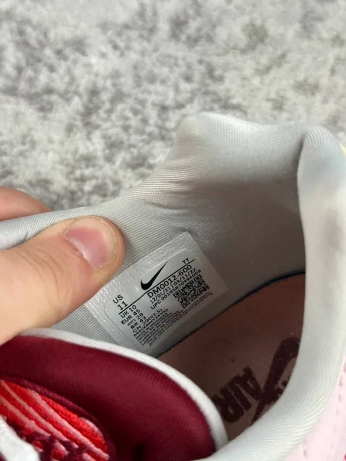 Nike Air Max 95 QS Anatomy Of Air GID - White & Pink & Red - photo numéro 8