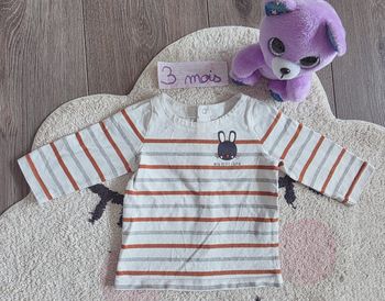 Pull léger bébé garçon 3 mois