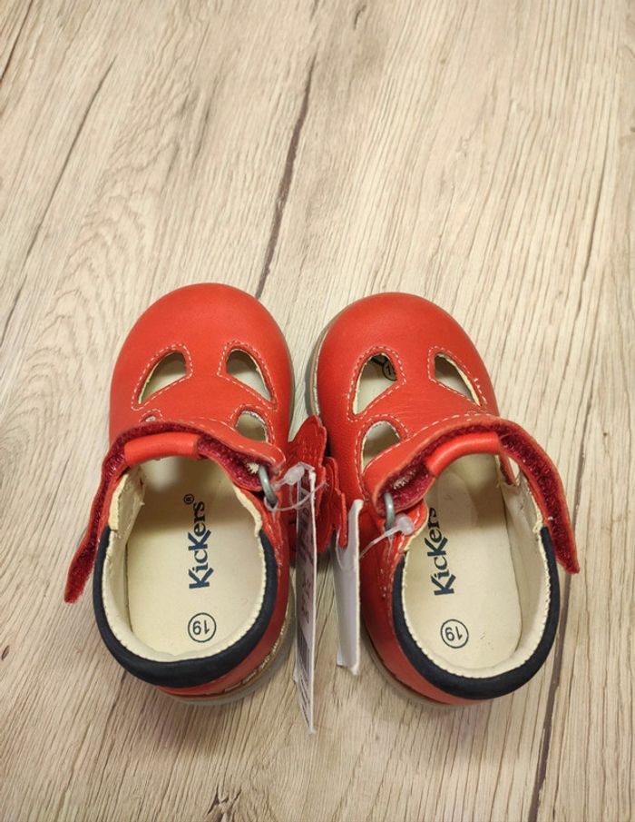 Chaussures cuir kickers neuves 19 - photo numéro 3