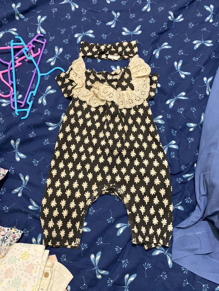 Combinaison été + bandeau 6 mois