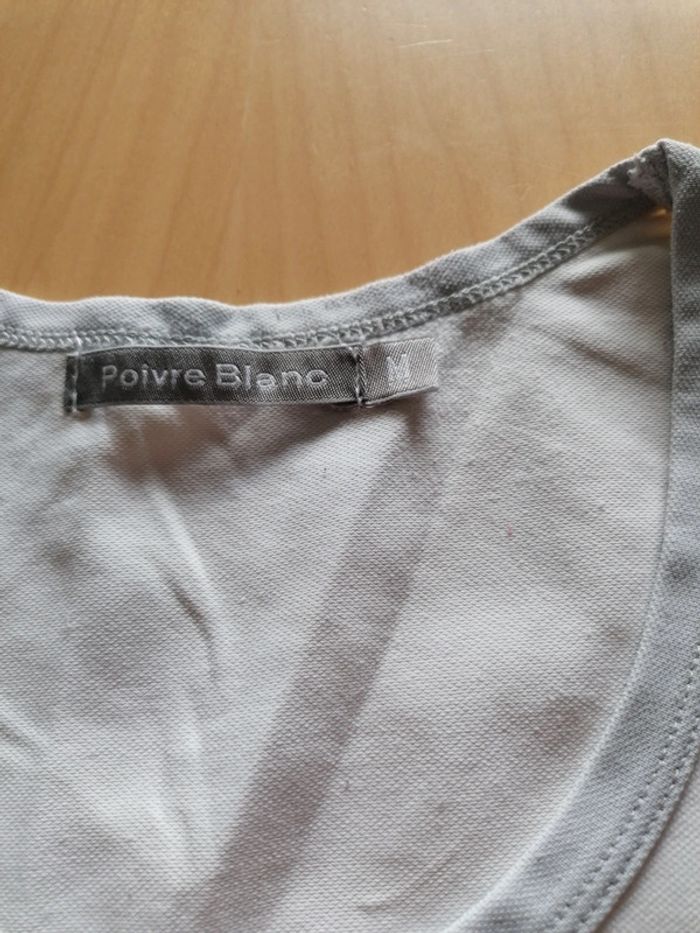 Débardeur poivre blanc - photo numéro 3