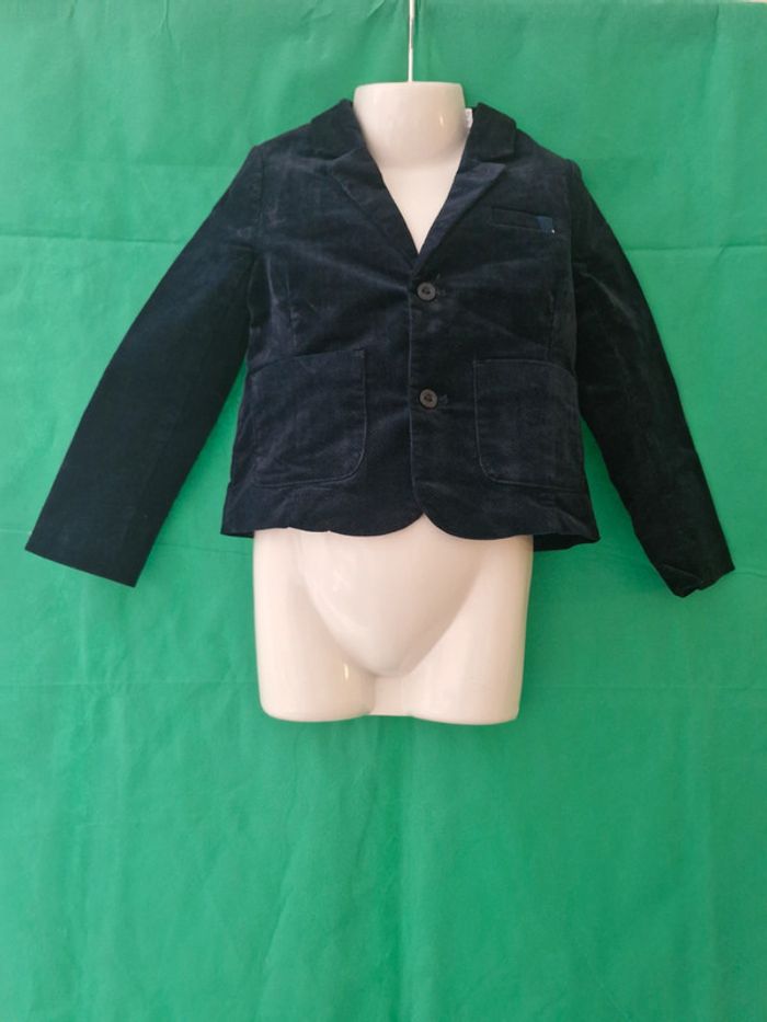 Blazer en velours côtelé 3 ans 98 cm Okaïdi - photo numéro 2